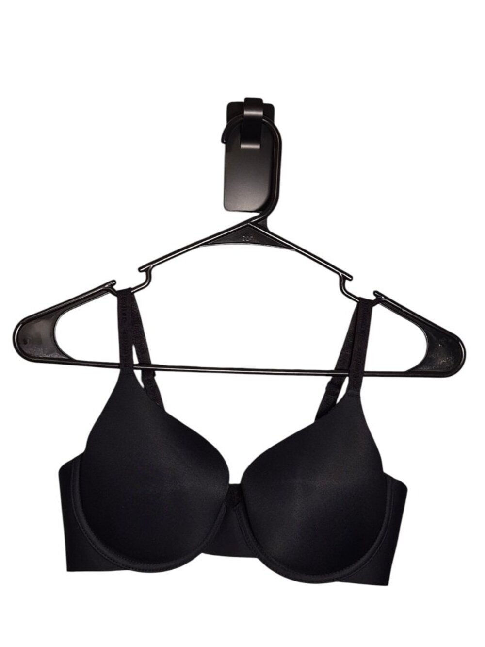 Juicy couture Black Rhinestone Logo Bra. Size 36C